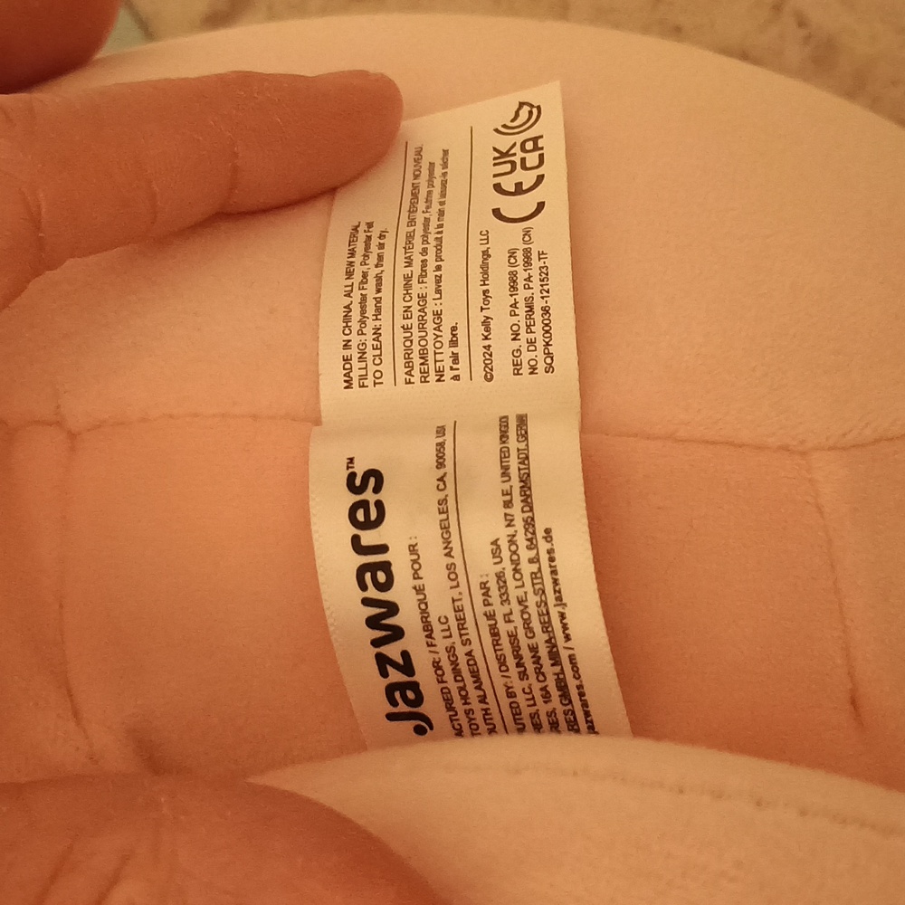 NWT Pokemon Squishmallow- Pink Clefairy Plush - Picture 8 of 9